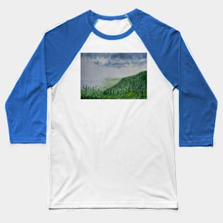 A storm in mountains Baseball T-Shirt